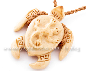 Pendentif Moari tortue - Escale Sensorielle