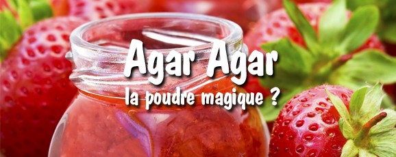 Agar agar poudre, gélifiant végétal aide culinaire et minceur