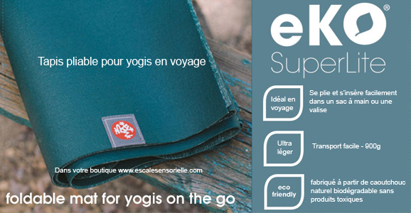 FLXBL Tapis de Yoga de Voyage et Couche Supérieur - Léger et